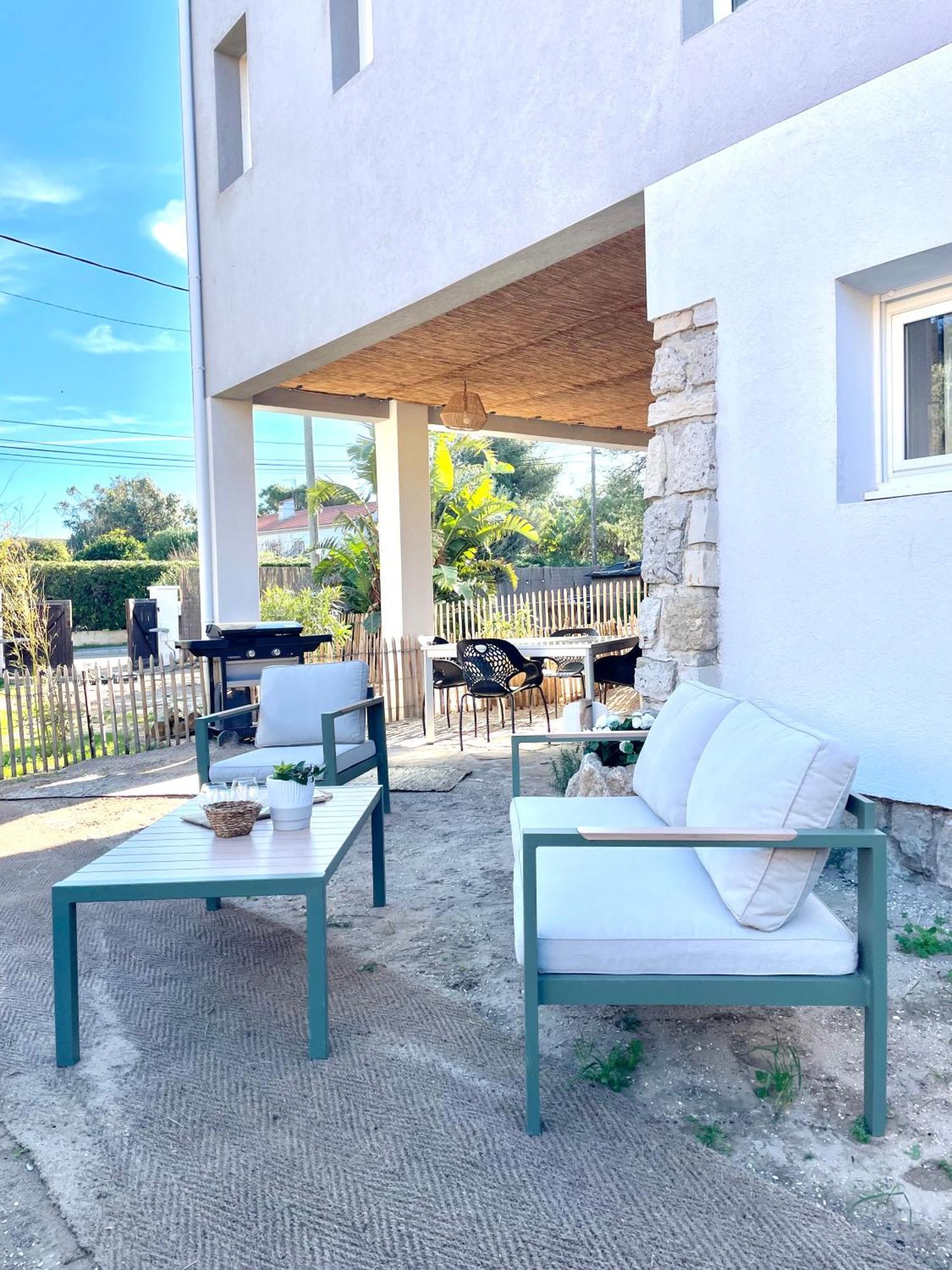 Bas De Villa - 300M Plage De La Capte - 2 Hebergements Disponibles Hyeres Ngoại thất bức ảnh