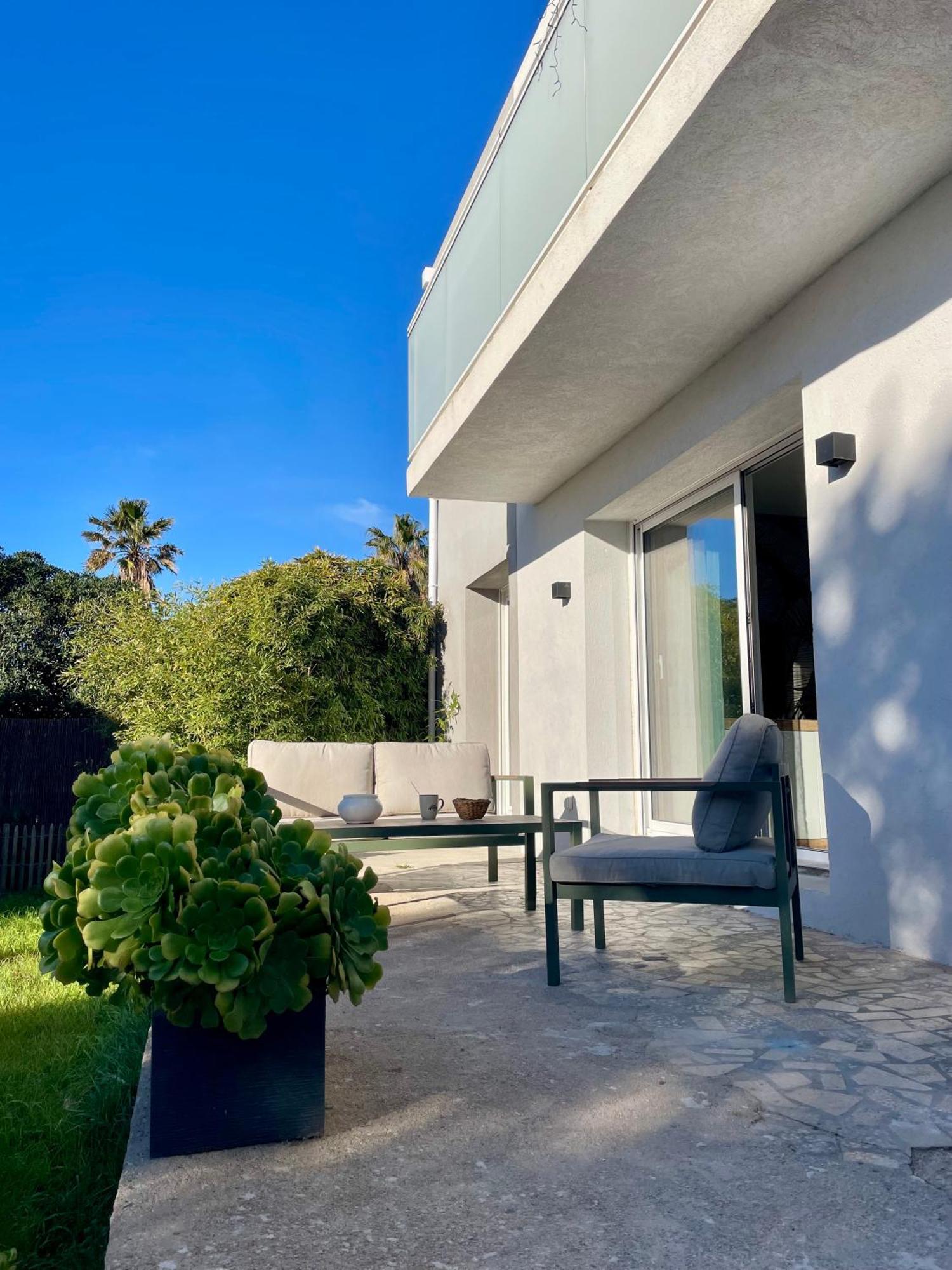 Bas De Villa - 300M Plage De La Capte - 2 Hebergements Disponibles Hyeres Ngoại thất bức ảnh